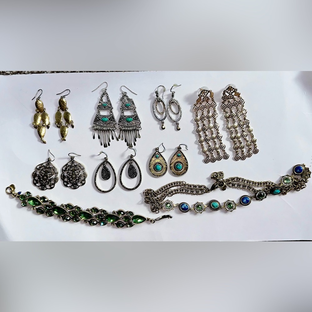 Lucky Brand Stella and Dot Jewelry Bundle 9 pieces